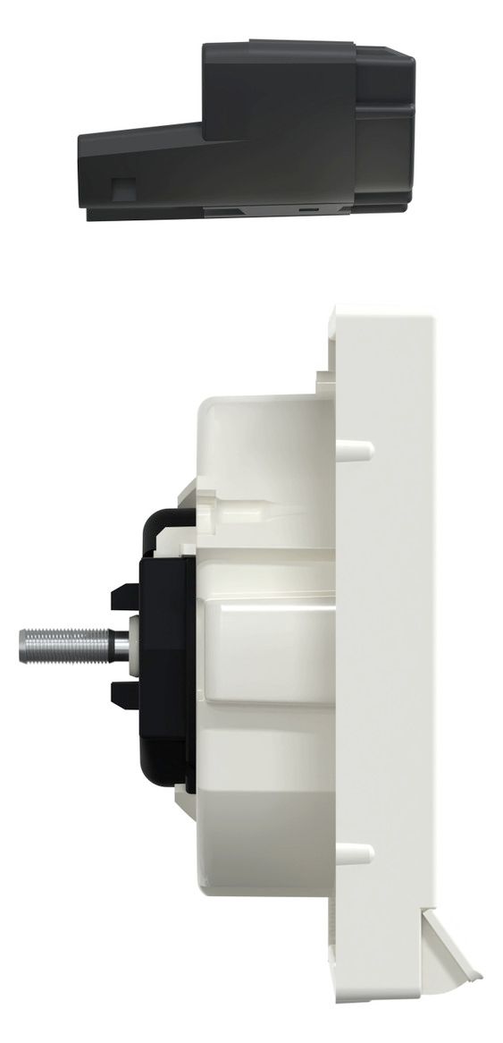 Mert MEG 2334-0319 Erweiterungsset LED f.Steckdose polarweiß glänzend System M