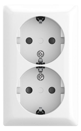 BJ 202 EAPBJ-524 SCHUKO® Doppelsteckdose Safety+AP
