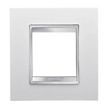 GEWISS GW16222TB Abdeckrahmen LUX International 2M Milchweiss