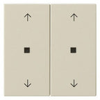 GIRA 538601 Wippe 2fach Pfeile KF System 55 Cremeweiß glänzend