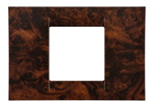 GEWISS GW22272 Abdeckrahmen System Virna 2M Wurzelholz