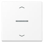 Jung A 101 KO5P BF WWM Wippe m.Lichtleiter m.Pfeilsymbolen f.KNX
