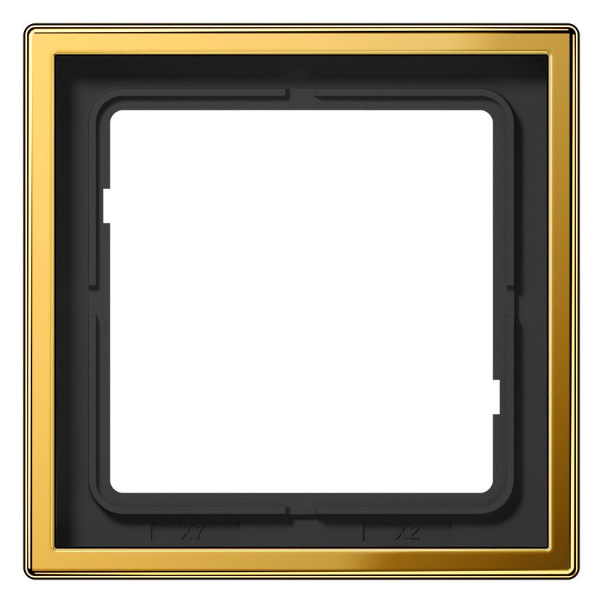 Jung GO2981 Rahmen 1fach LS/FD-design goldfarben
