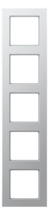 Jung AC585AL Rahmen 5fach Serie A creation aluminium