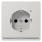 Jung LS1520-OLGLNW SCHUKO-Steckdose m.LED-Licht