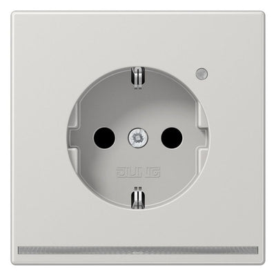 Jung LS1520-OLGLNW SCHUKO-Steckdose m.LED-Licht