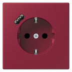 Jung LC1520-18A255 SCHUKO-Steckd.m.USB Typ A LC4320M