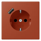 Jung LC1520-18A232 SCHUKO-Steckd.m.USB Typ A LC32110
