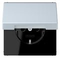 Jung LC1520BFKIKL209 SCHUKO Steckd.KI m. Klappdeckel LC32023