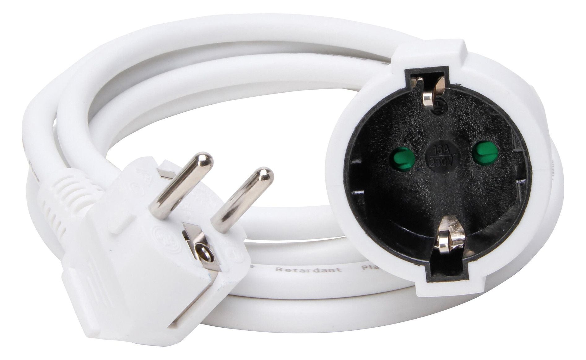 Kopp 143101015 verl Schuko Stecker u.Schuko Kuppl.m.2m ltg erh.Ber.schutz