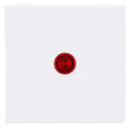 Kopp 490043006 HK07 Flächenwippe m.Linse rot arktisweiß matt