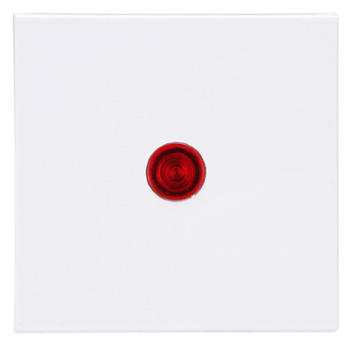 Kopp 490043006 HK07 Flächenwippe m.Linse rot arktisweiß matt