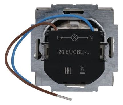 BJ 20 EUCBLI-866 SCHUKO Steckdosen-Einsatz Busch-steplight
