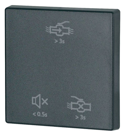 EATON CWIZ-01/h9 Wippe 1f, Tiefschwarz matt,Wassermelder EP-500544
