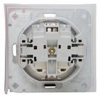 Kopp 954629007 HK07 IP44 Schuko Steckdose m.Klappd.abschließbar reinweiß
