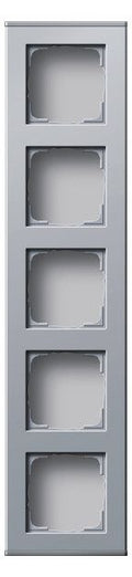 GIRA 136426 Profil 5fach senkrecht+ waagerecht Profil 55 Aluminium