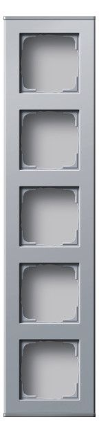 GIRA 136426 Profil 5fach senkrecht+ waagerecht Profil 55 Aluminium