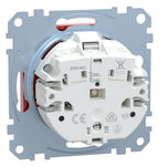 Mert MEG 2303-0306 SCHUKO-Steckdose BRS Sonder Ko.+Schriftf. StK rubinrot Sys.M