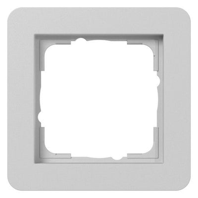 GIRA 0211154 Abdeckrahmen 1f Gira E1 Grau m