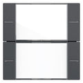 GIRA 577228 Wippenset 2f BSF Tastsensor4 System 55 Klar/Anthrazit