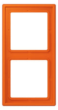 Jung LS982O Rahmen 2fach Serie LS orange