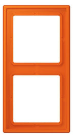 Jung LS982O Rahmen 2fach Serie LS orange