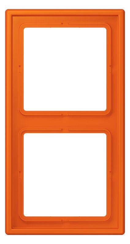 Jung LS982O Rahmen 2fach Serie LS orange