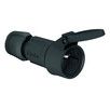 Bals 7492 Schuko-Kupplung 16A 3p IP54 schwarz belg./franz.