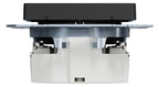 Mert MEG 2301-0403 SCHUKO-Steckdose Steckklemmen schwarz matt System M