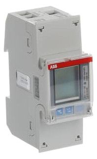 ABB B21 311-100 Wechselstromzähler Silber, 1Ph, Direktanschluss 65A