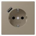 Jung LC1520-18A242 SCHUKO-Steckd.m.USB Typ A LC32141