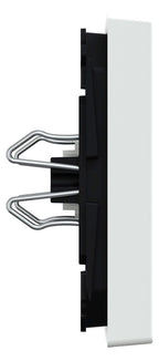 Mert 435825 Wippe m.Kontrollfenster+ Aufdr. Klingel aktivweiß glänz. Sys.M