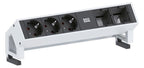 Bachmann 902.201 DESK2 3xSchuko 2xABD Strom 0,2m GST18 RAL9010