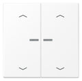 Jung LS 102 KO5P WWM Wippe m.Lichtleiter m.Pfeilsymbolen f.KNX Taster 2f Serie