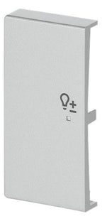 BJ 6234-21-83 Wippe links 2-fach Dimmer Busch-free@home alusilber