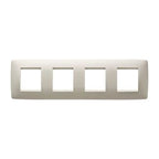GEWISS GW16128TI Abdeckrahmen ONE International 2+2+2+2M horiz. Elfenbein