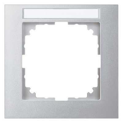 Mert MEG 4011-3660 M-Pure-Rahmen 1f m.Beschriftungsträger aluminium M-Pure