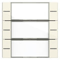 GIRA 577301 Wippenset 3f BSF Tastsensor4 System 55 Klar/Cremeweiß glänzend