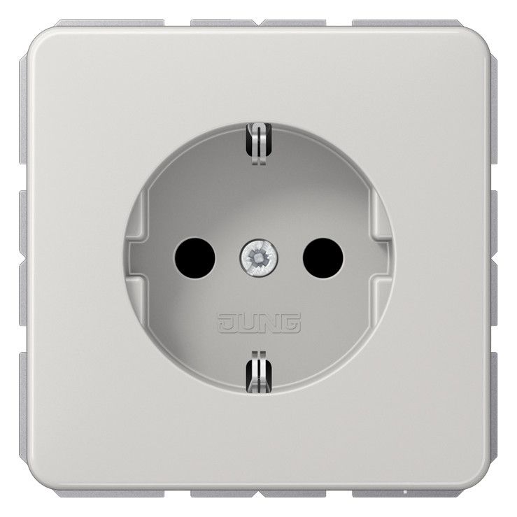 Jung CD 1521 BF LG SCHUKO®-Steckdose 16 A 250V ~ Schraubklemmen Thermoplast