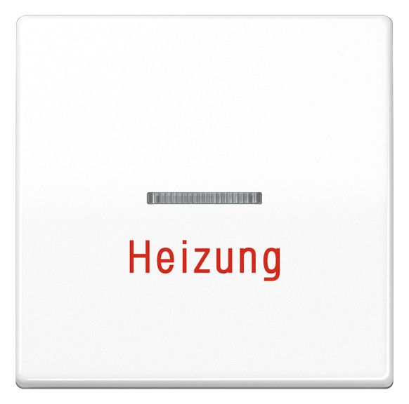 Jung AS591HBFWW Wippe HeizungNotschalter m.Lichtleiter bruchs. Serie AS alpinweiß