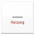 Jung AS591HBFWW Wippe HeizungNotschalter m.Lichtleiter bruchs. Serie AS alpinweiß
