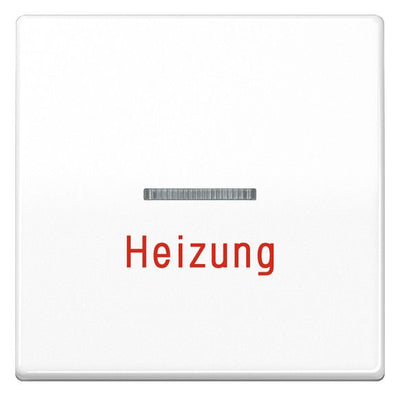 Jung AS591HBFWW Wippe HeizungNotschalter m.Lichtleiter bruchs. Serie AS alpinweiß
