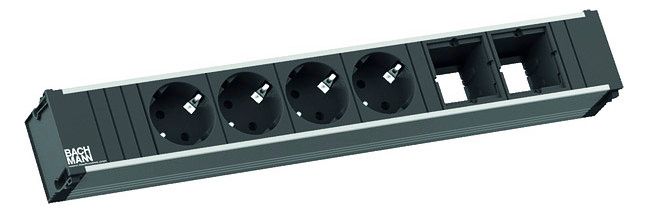 Bachmann 912.007 CONI 4xSchuko 2xABD