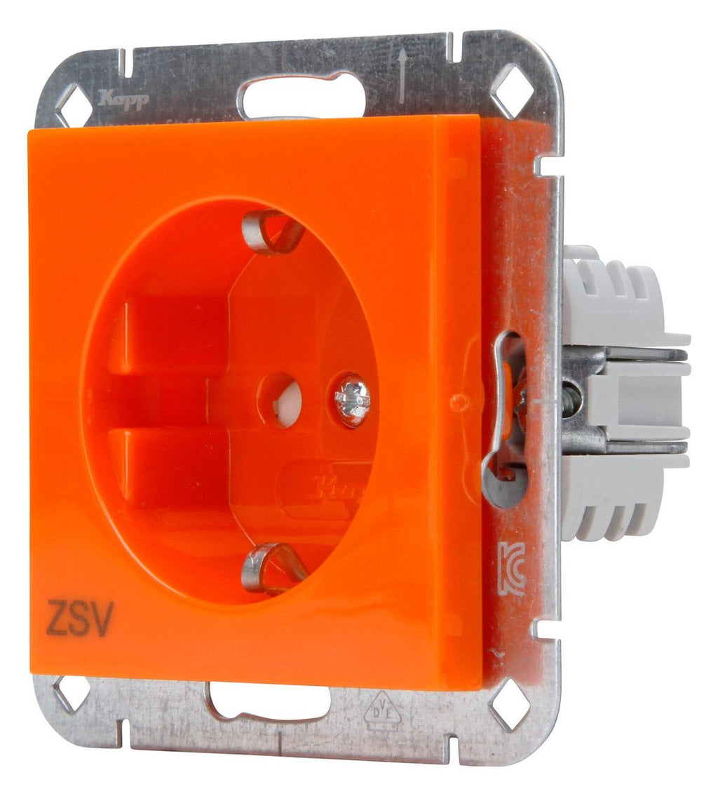 Kopp 940022002 HK07 Schuko Steckdose erh Ber.schutz zentrale Stromversorgung org