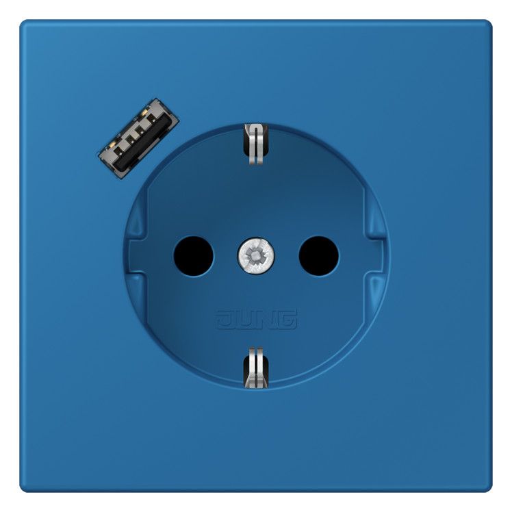 Jung LC1520-18A211 SCHUKO-Steckd.m.USB Typ A LC32030