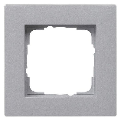 GIRA 0211255 Abdeckrahmen 1fach flach E2 Farbe Alu