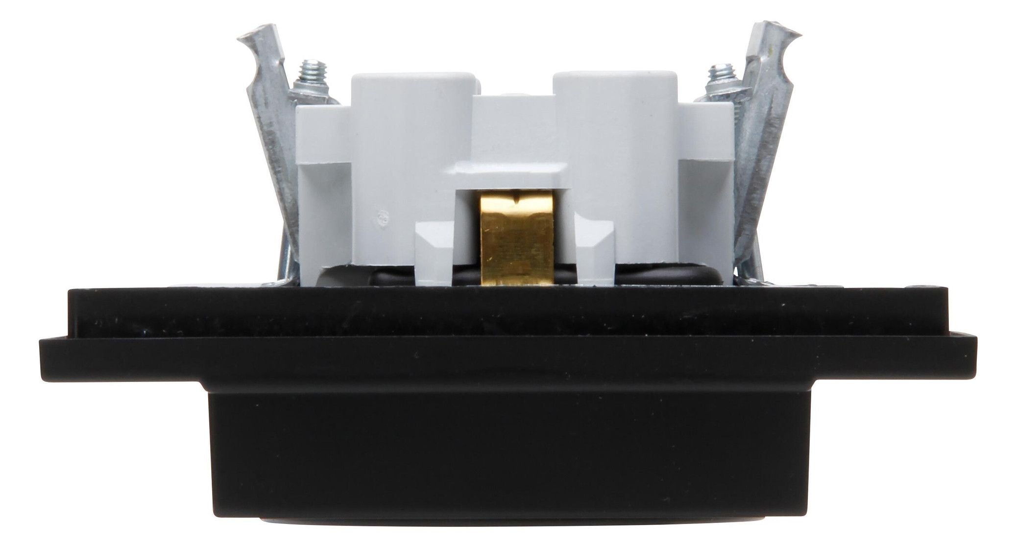 Kopp 940250006 HK07 Schuko Steckdose 2f erh.Ber.schutz schwarz matt