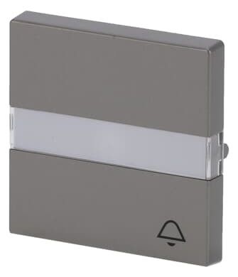 BJ 1764 NLI/KI-866 Wippe edelstahl pur edelstahl Abdeckung f.Schalter/Taster