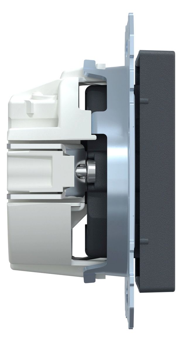 Mert MEG 2401-0414 SCHUKO-Steckdose SK anthrazit System M