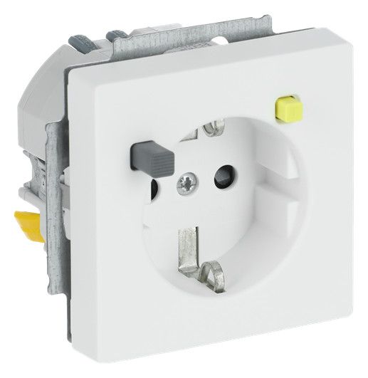 BJ 3120 EUCB-884 FI-SCHUKOMAT SCHUKO studioweiß matt future linear Steckdosen